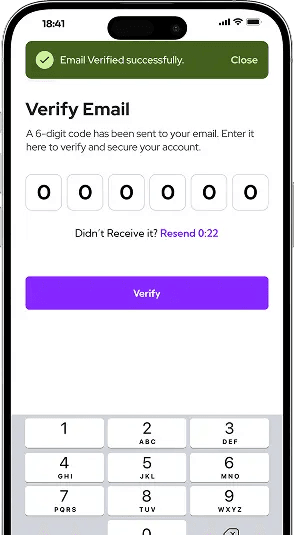 Create account